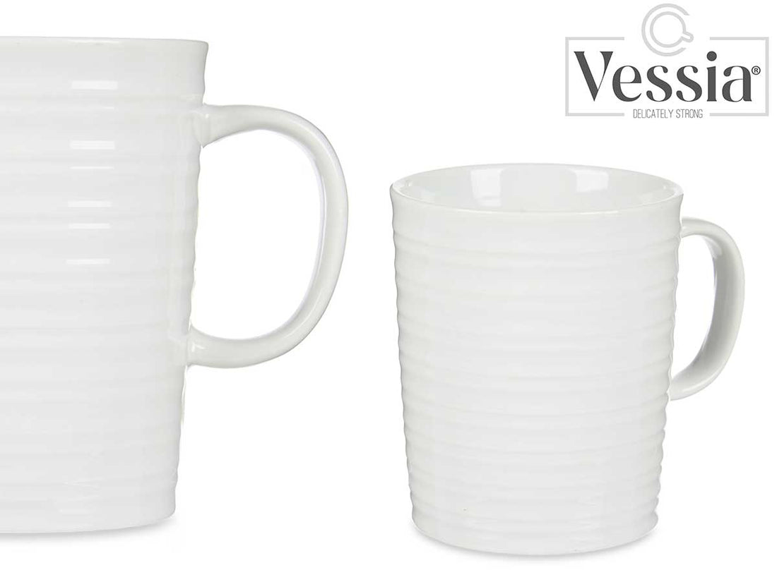 520Ml White Porcelain Mug
