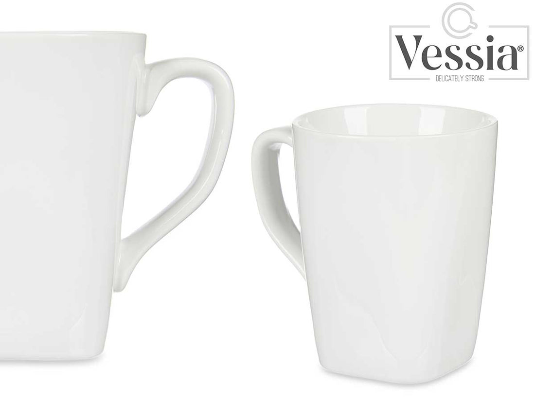 450Ml White Porcelain Mug