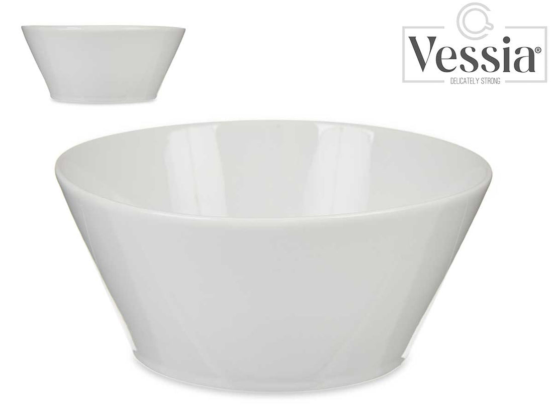 580Ml Round White Porcelain Bowl