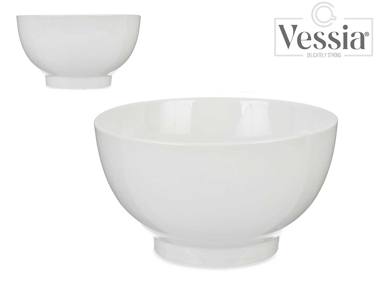 1300Ml White Porcelain Bowl