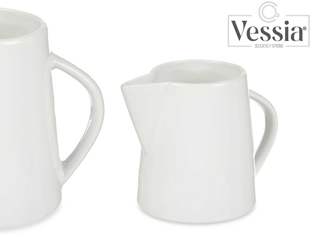 300Ml White Porcelain Milk Jug