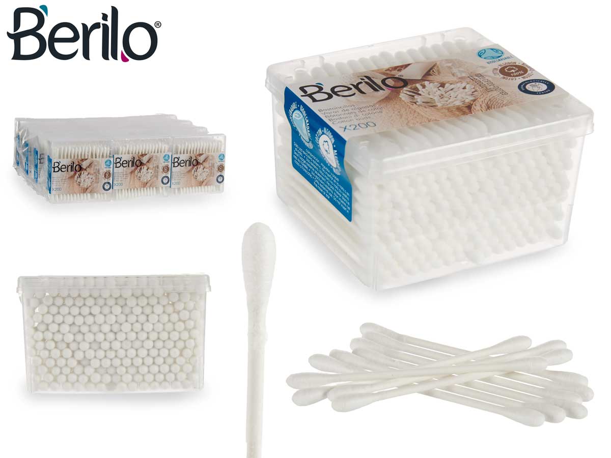 Biodegradable Cotton Buds 200 Units