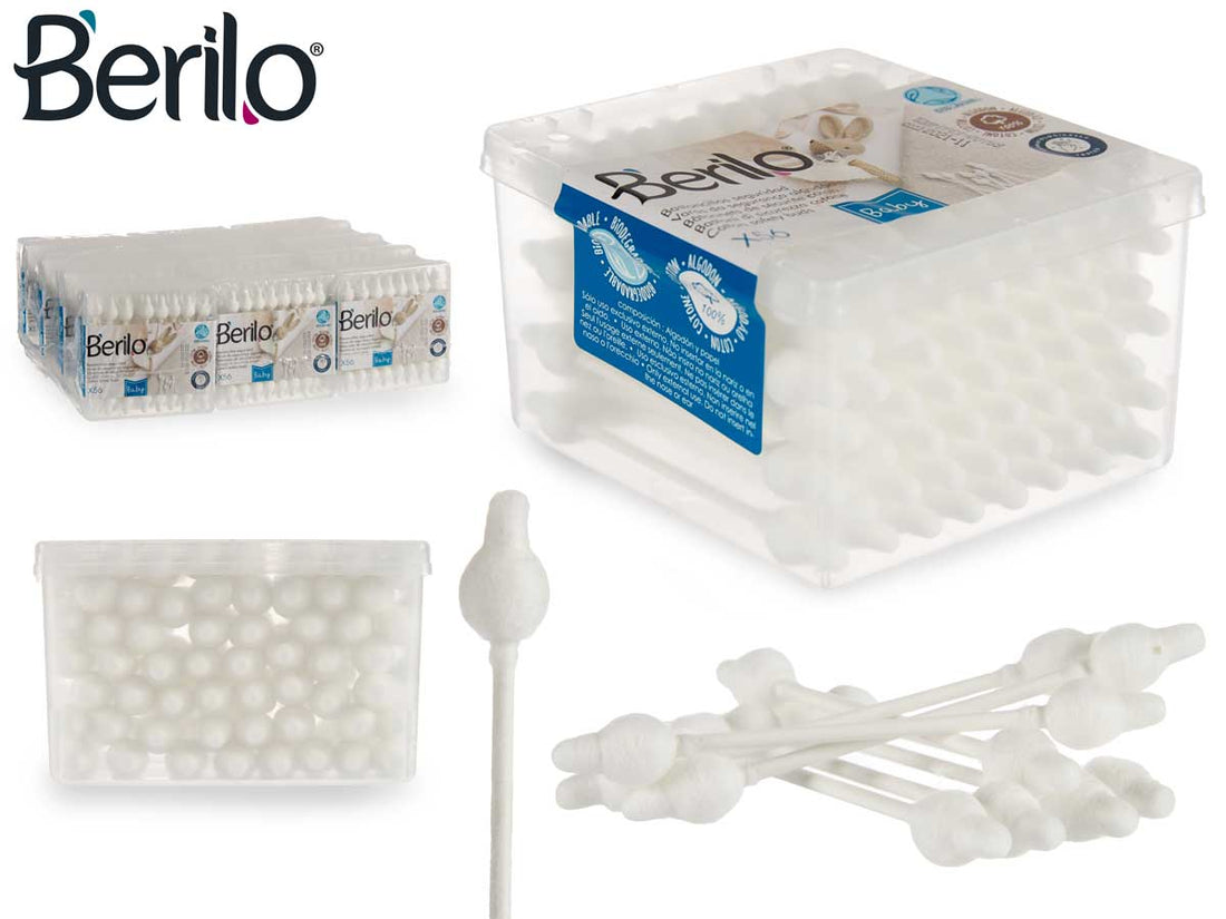 Biodegradable Baby Cotton Buds 56 Units