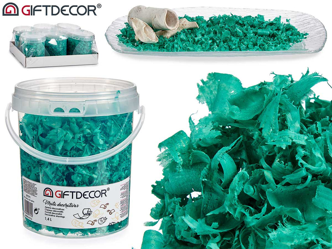 Turquoise Decorative Shavings