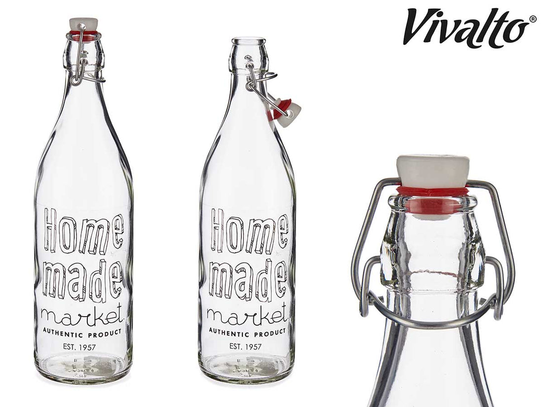 Home Made Glass Bottle 1L