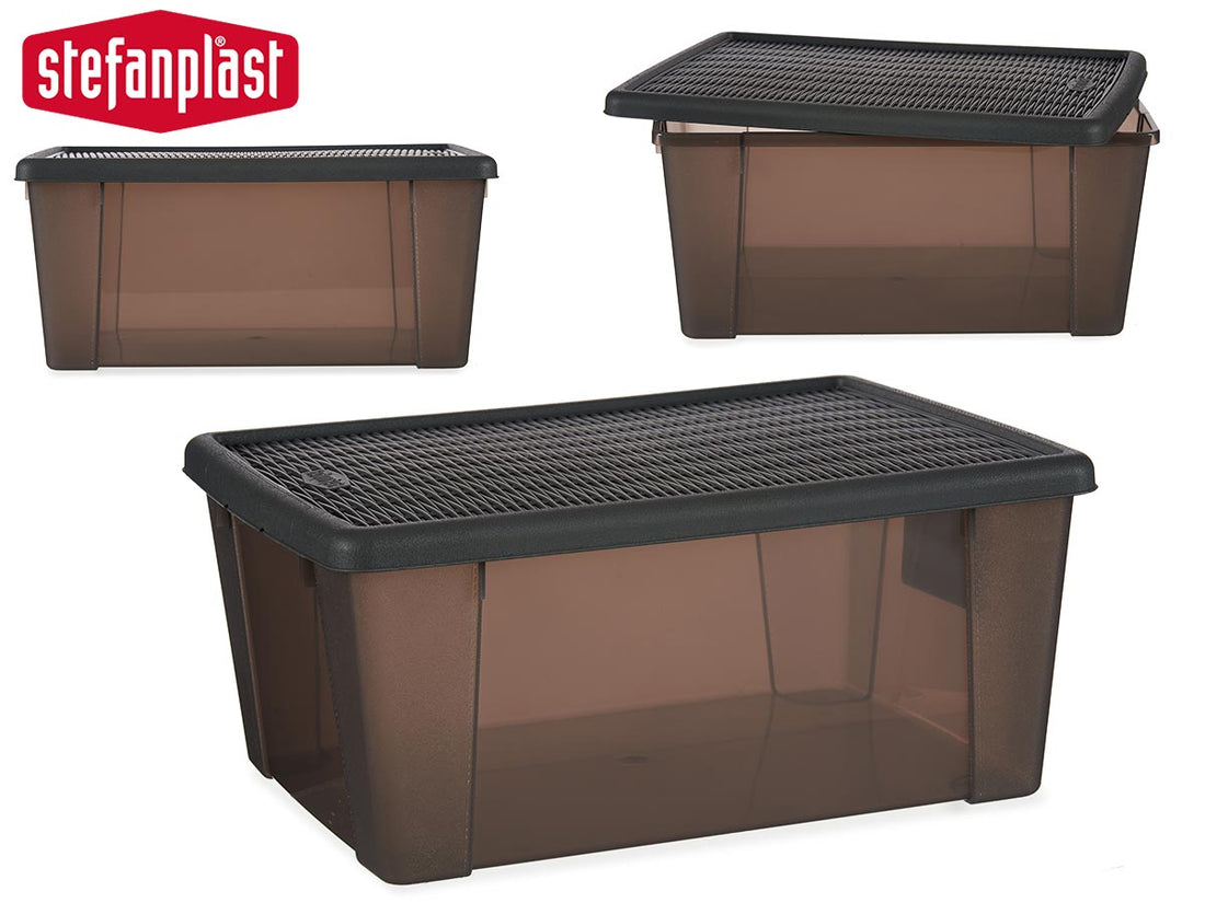 Caja Elegance Gris 15L