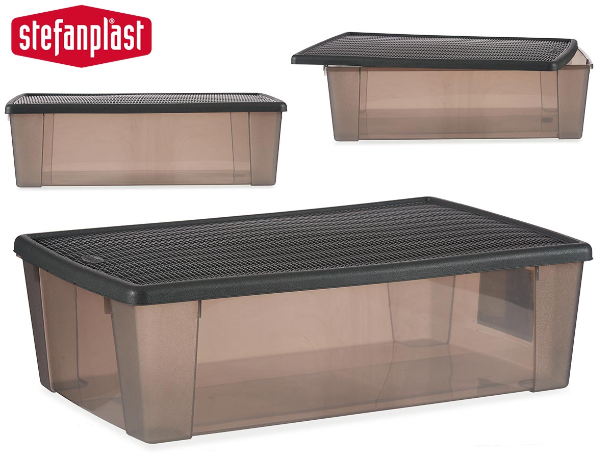 Caja Elegance Gris 30L