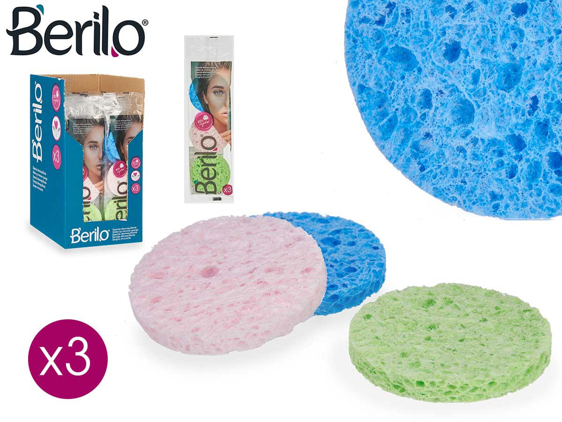 Set 3 Make Up Remover Sponges