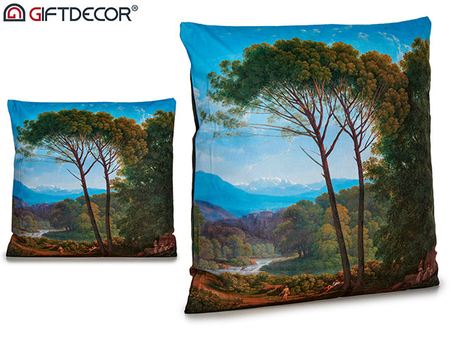 Cushion Velvet Tree 45X45Cm