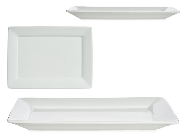 37Cm Rectangular Porcelain Tray