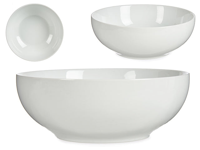 26Cm Round Porcelain Salad Bowl