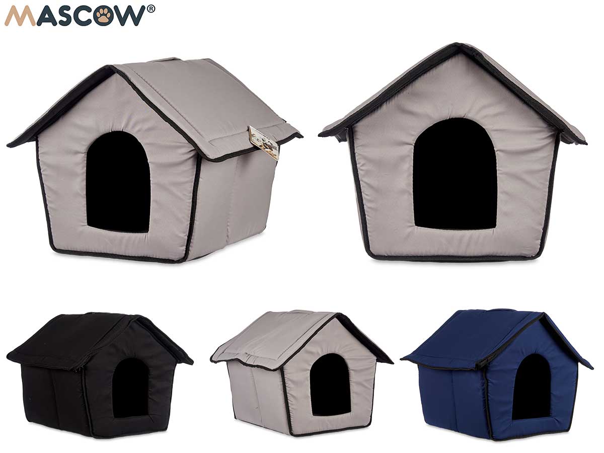 Casa para mascotas mediana acolchada surtida en 3 colores