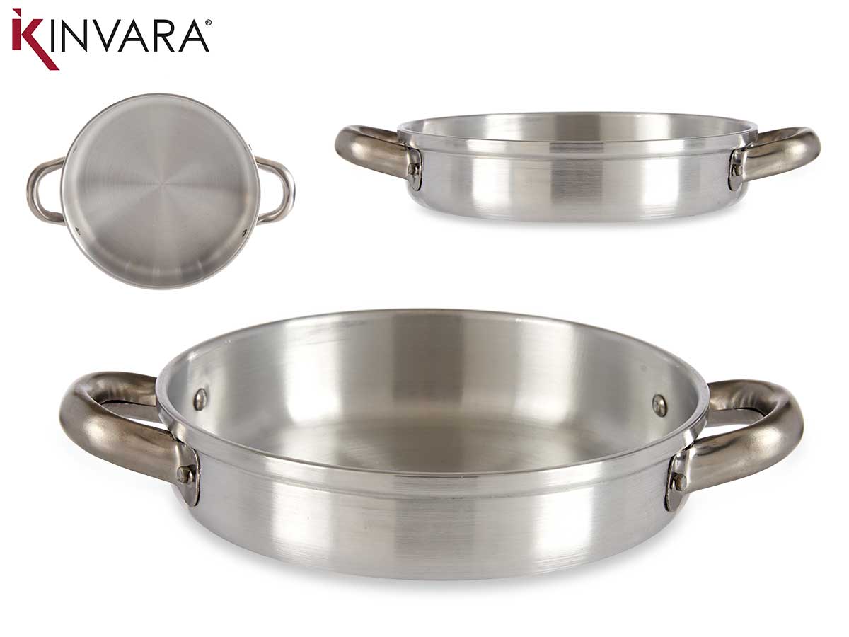 18Cm Aluminium Frying Pan With Handles