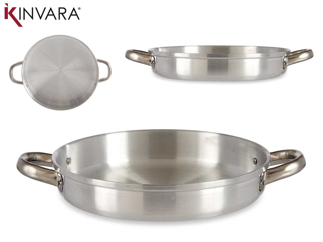 24Cm Aluminium Frying Pan With Handles