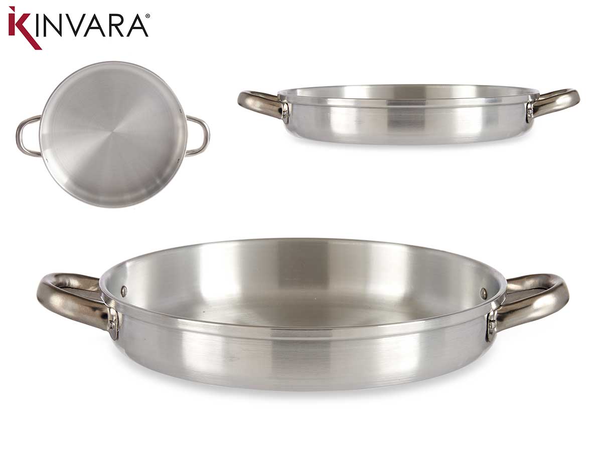 26Cm Aluminium Frying Pan With Handles