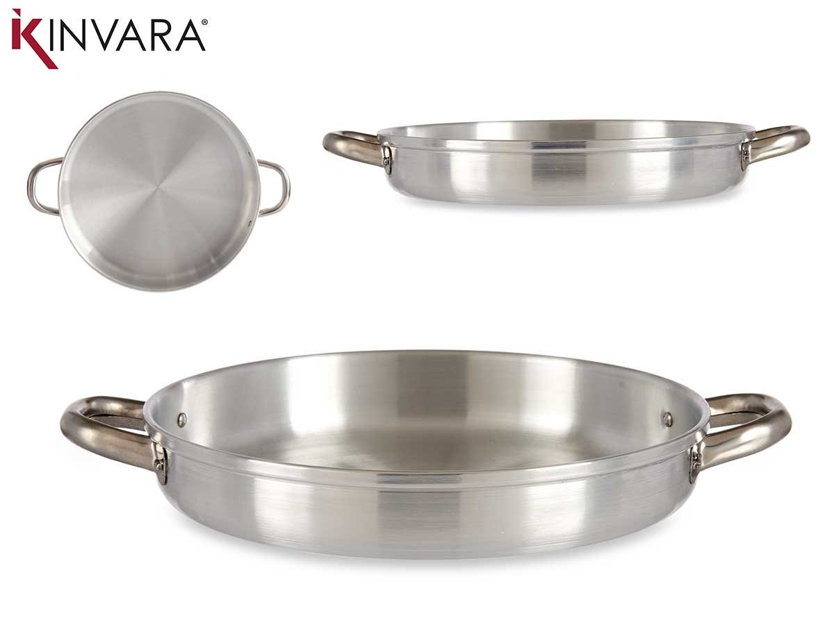 28Cm Aluminium Frying Pan With Handles