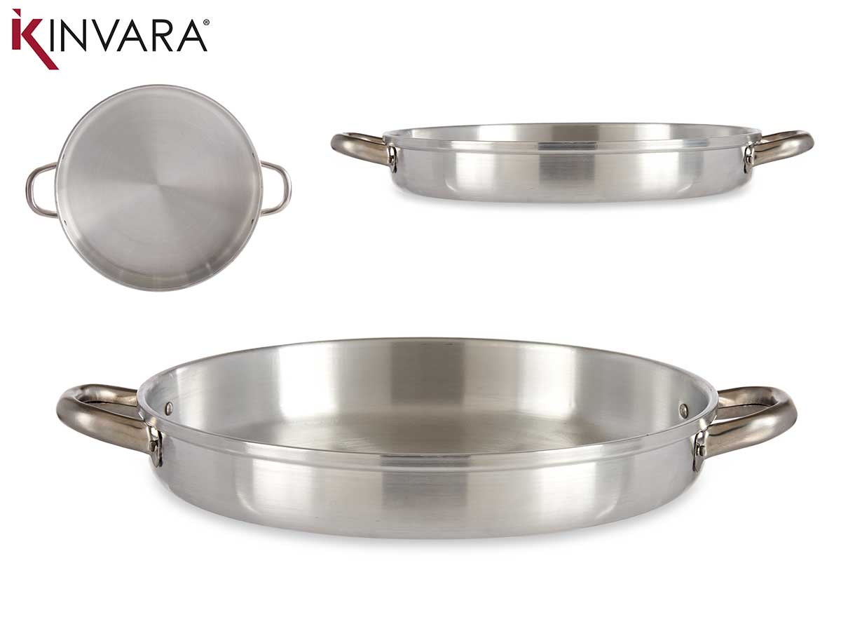 30Cm Aluminium Frying Pan With Handles