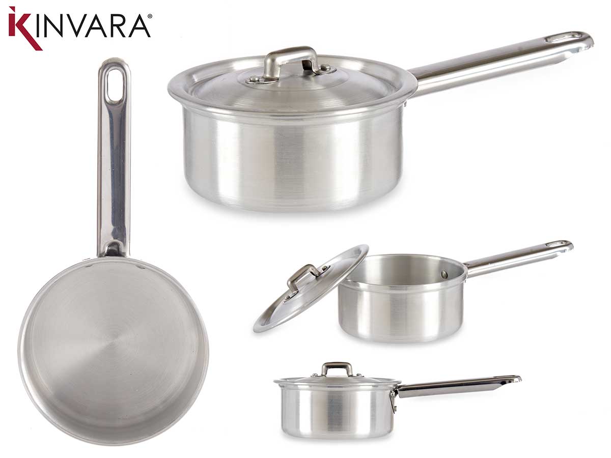 12Cm Aluminium Saucepan With Lid