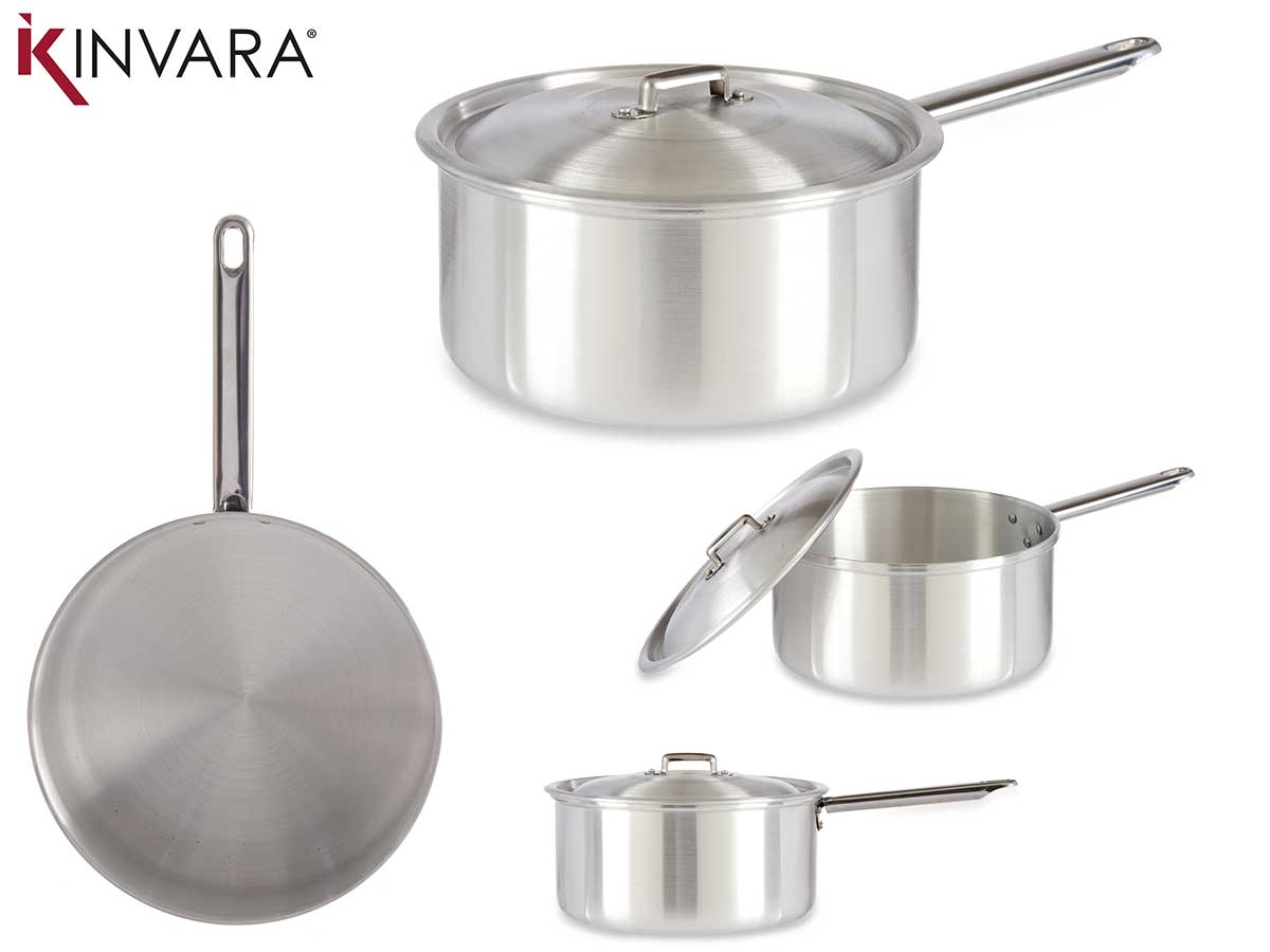 22Cm Aluminium Saucepan With Lid