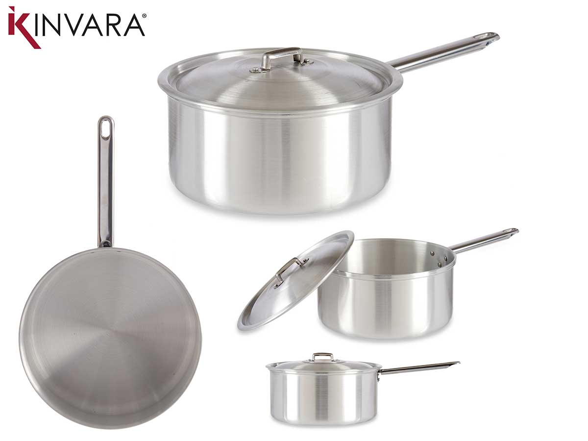 24Cm Aluminium Saucepan With Lid