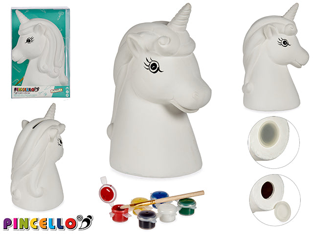 Big Painting Money Box Unicorn Form