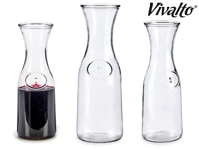 Glass Decanter With Logo 1L