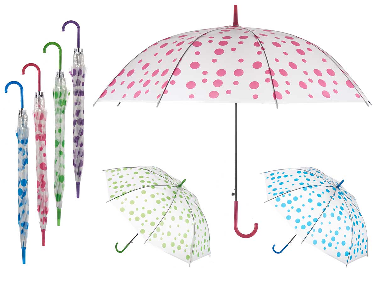 Transparent With Mols Children S Umbrella Set 4