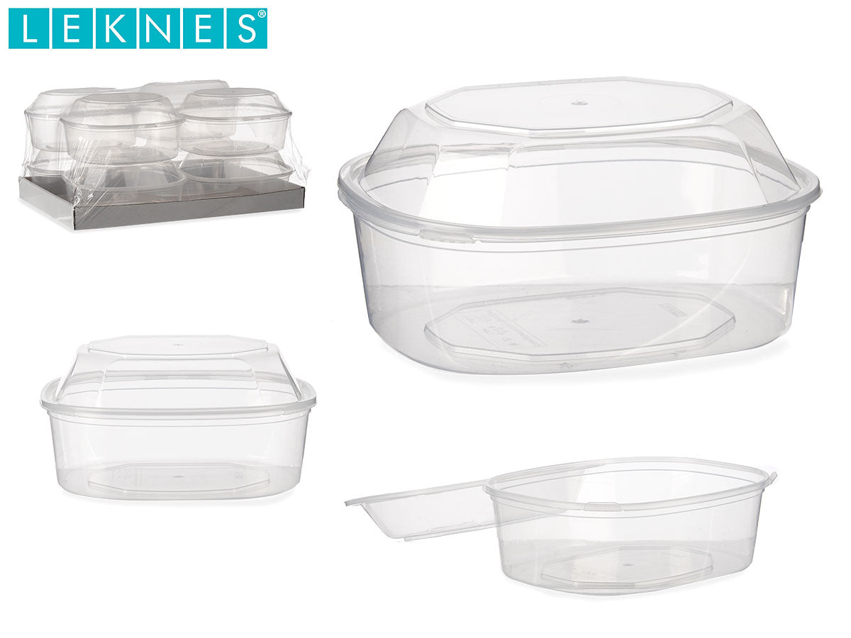 Rectangular Plastic Lunch Box 1500Ml