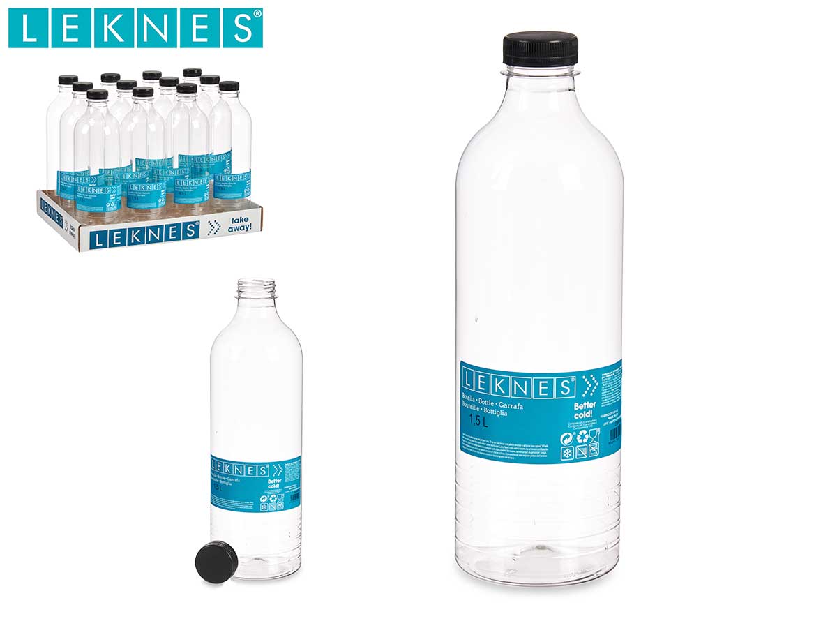 Round Plastic Bottle 1500Ml