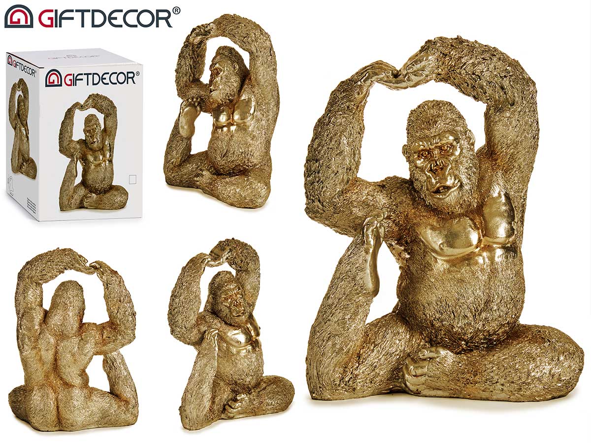 Gorilla Yoga Foot Up Dourado