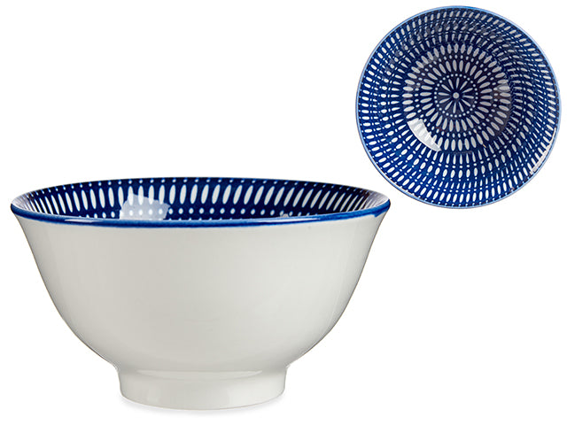16Cm Blue Ethnic Circle Bowl