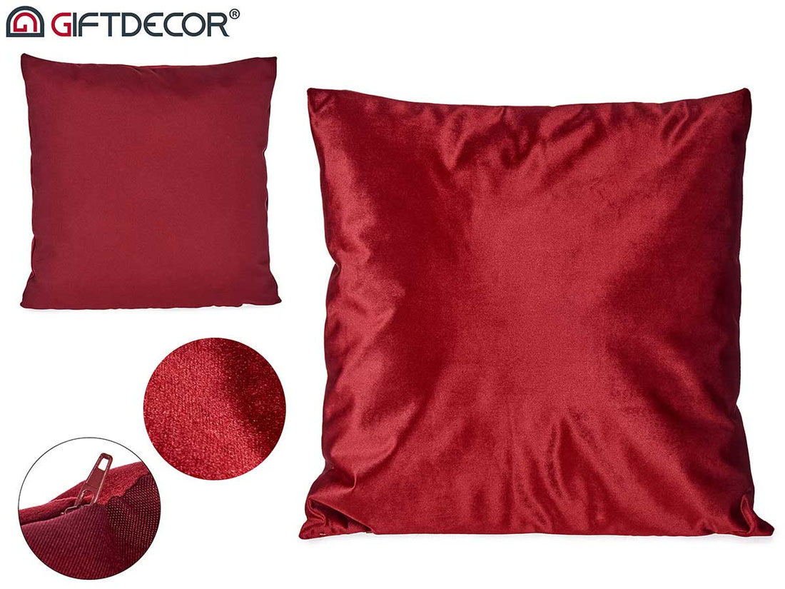Red Velvet Cushion 45 x 45 cm