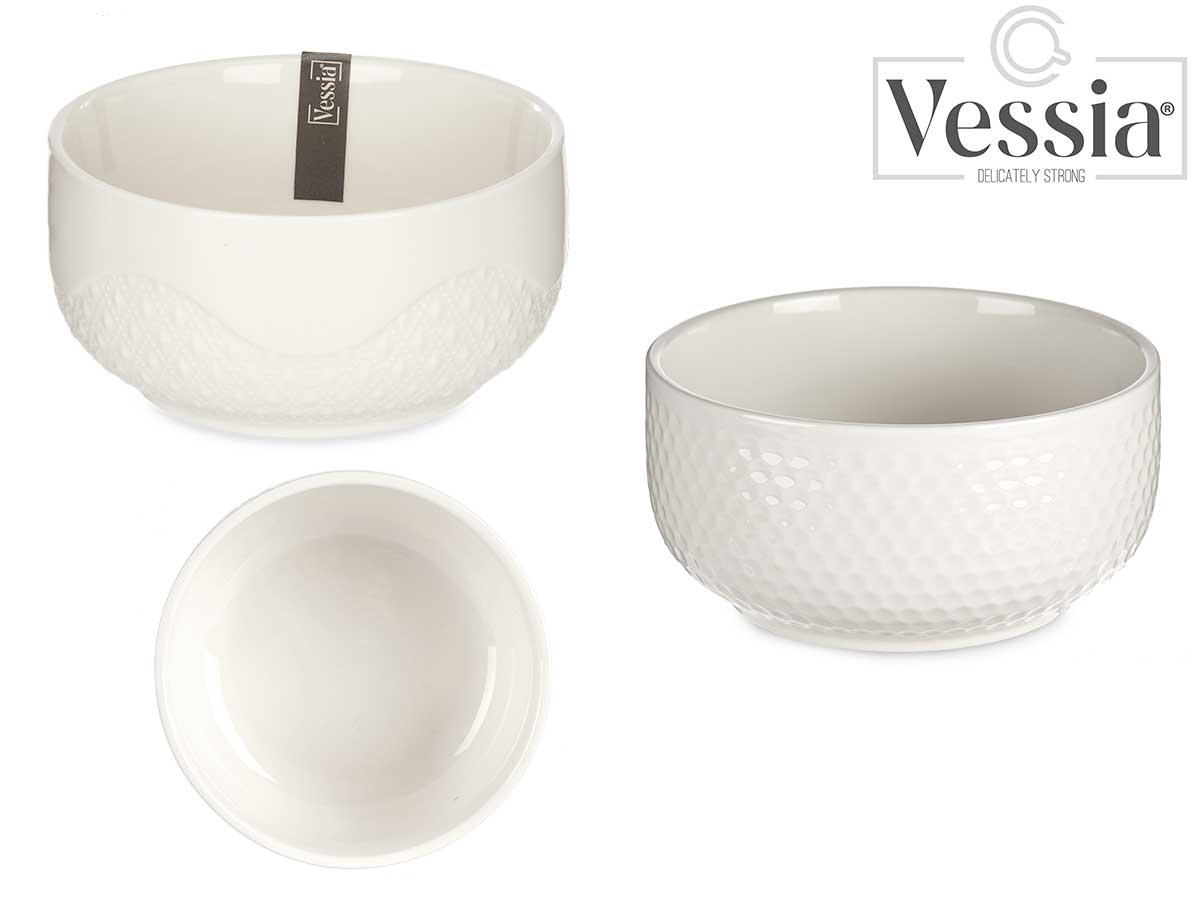 550Ml Assort 2 White Porcelain Bowl