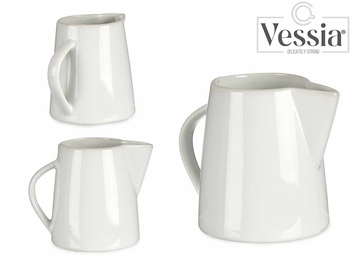 230Ml White Porcelain Milk Jug