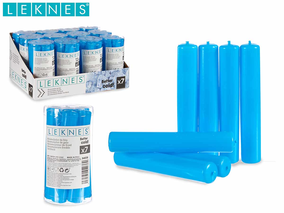 Set 7 Ice Cold Block Blue Cylinder