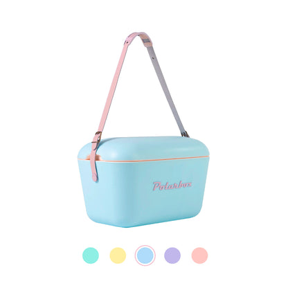 Nevera Polarbox Retro Vintage Style 20 L Azul Celeste - Ala Rosa